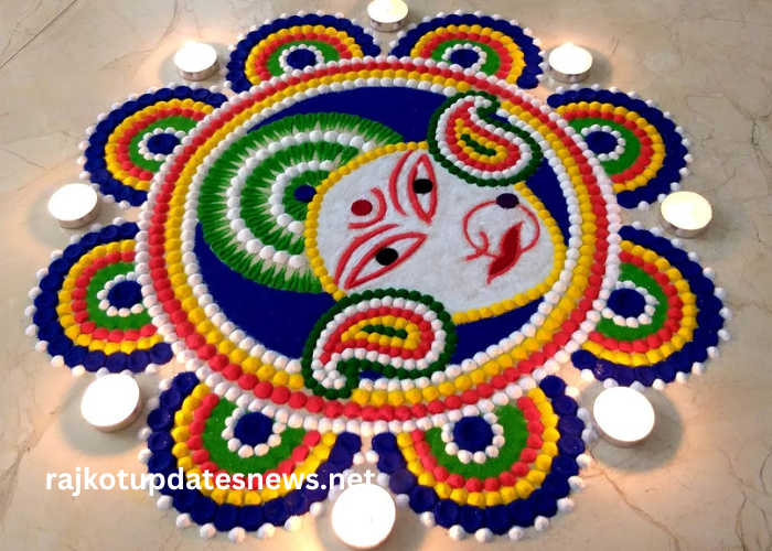 simple2eogdy-3m_u= Kali Chaudas Rangoli